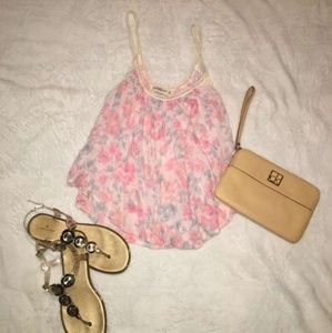 Floral tank top